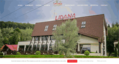 Desktop Screenshot of pensiunea-lidana.ro